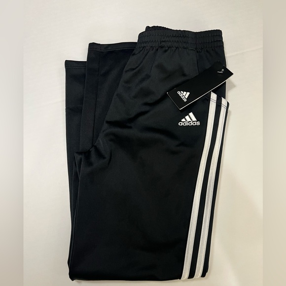 Adidas Black and White Joggers with Iconic Stripes - Picture 5 of 10